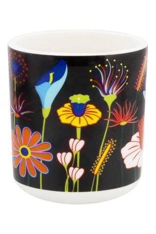 Porte-brosses à dents en porcelaine Chic'ah - 10 x 8 x 5 cm - Noir
