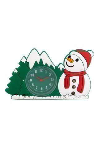 Wekker Funny Clock - 6,3 x 2 cm - Wit