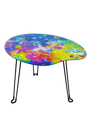 Glazen tafel - 44 x 61 x 47 cm