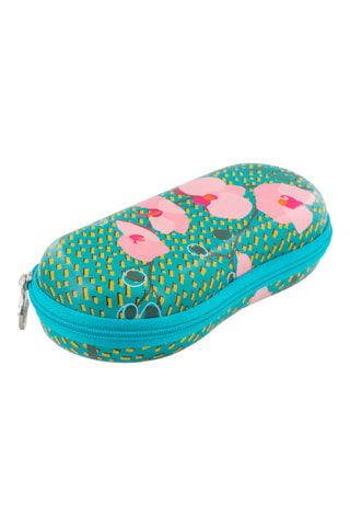 Etui à lunettes - Bleu canard