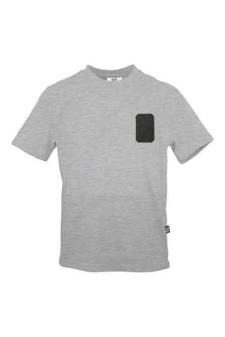 T-shirt - Gemêleerd Lichtgrijs