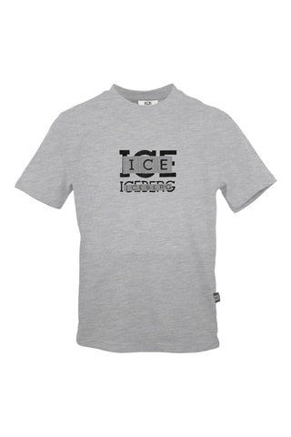 T-shirt - Gemêleerd Lichtgrijs