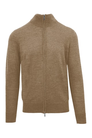Wollen Vest Beige
