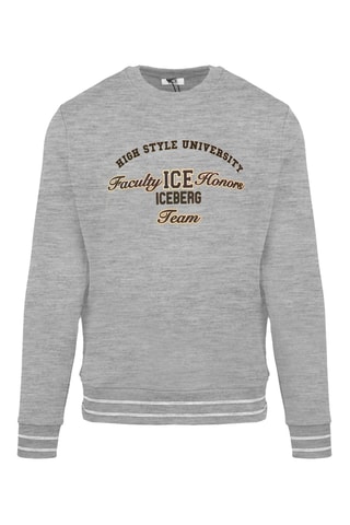 Sweater - Gemêleerd Lichtgrijs