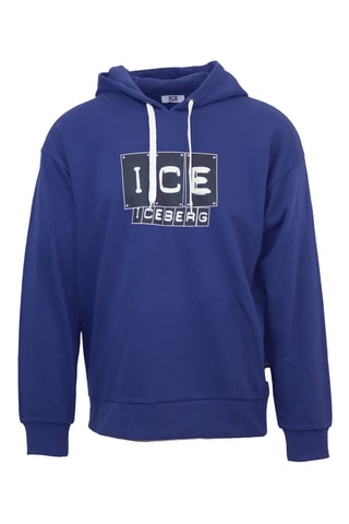 Sweater met capuchon - Marineblauw