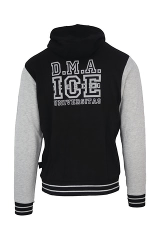 Baseball jasje met Capuchon - Zwart