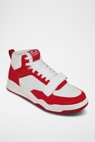 Hoge Sneakers Rood