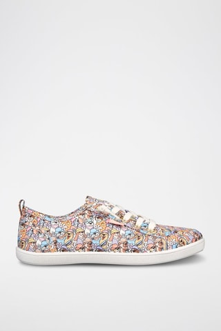 Baskets - Rose et blanc