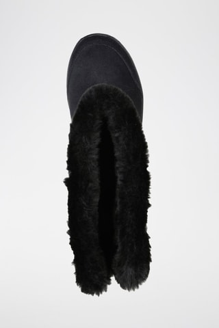 Bottes en nubuck - Noir