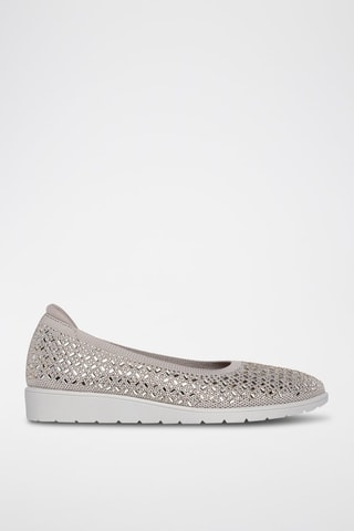 Ballerines Cleo Flex Wedge - Argenté