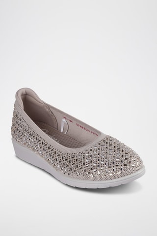 Ballerines Cleo Flex Wedge - Argenté