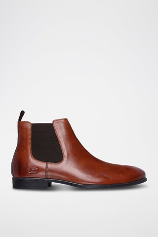 Bootines Chelsea en cuir Trentmore - Marron