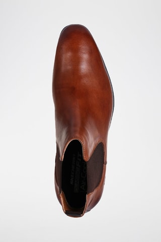 Bootines Chelsea en cuir Trentmore - Marron
