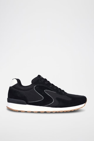 Baskets en nubuck OG 85 - Noir et blanc