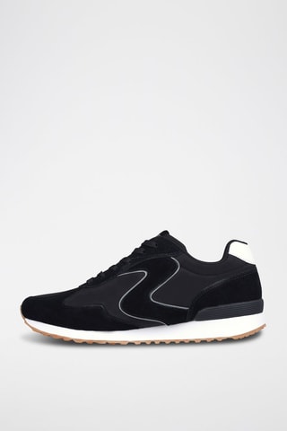 Baskets en nubuck OG 85 - Noir et blanc