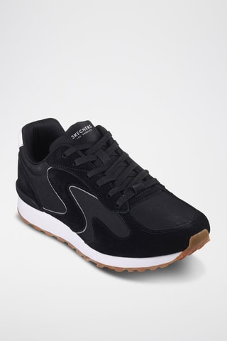Baskets en nubuck OG 85 - Noir et blanc