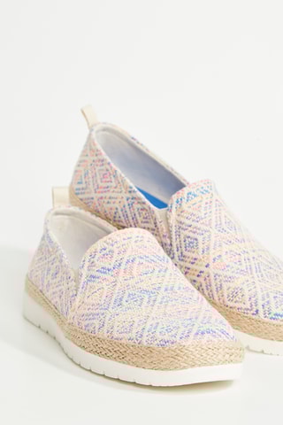 Espadrilles Sun Edit - Rose et jaune