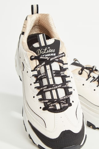Baskets en cuir D'lites Retro - Blanc