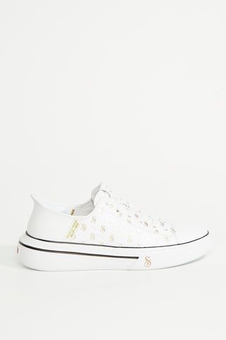 Baskets en cuir Snoop Dogg - Blanc
