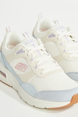 Baskets Air Court - Rose clair et bleu
