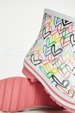 Bottes de pluie Raining Love - Multicolore