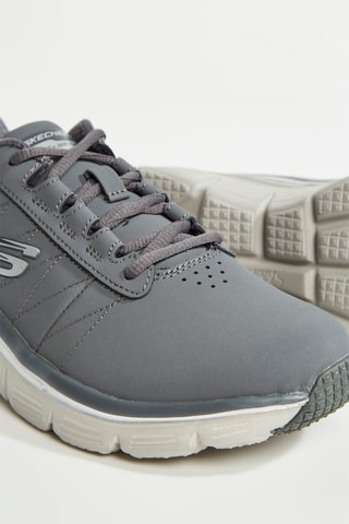 Baskets en cuir Fit True - Gris