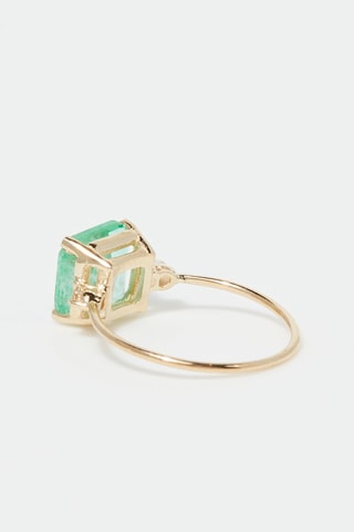 Bague Espoir - Or jaune, topaze et quartz