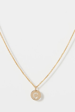Pendentif Lettre C Or jaune