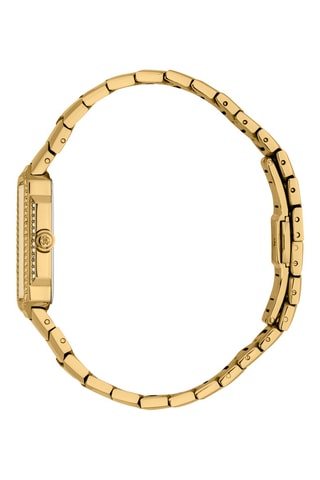 Stalen Quartz Horloge - Goudkleurig