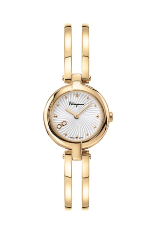 Stalen Quartz Horloge - Goudkleurig