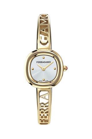 Stalen Quartz Horloge - Goudkleurig