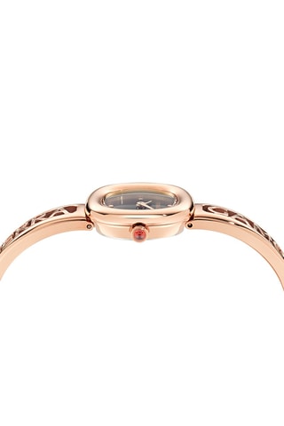 Doublé Roségoud Quartz Horloge