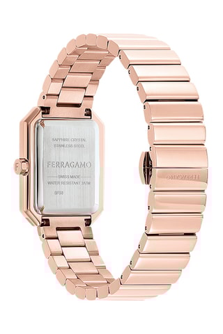 Doublé Roségoud Quartz Horloge