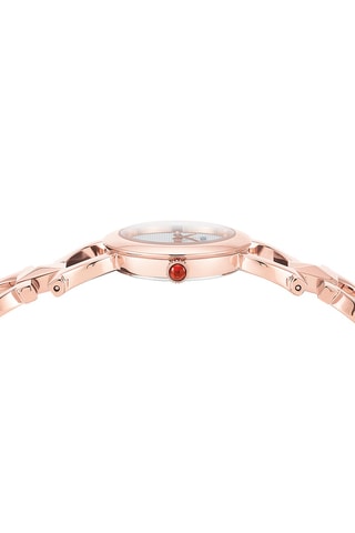 Doublé Roségoud Quartz Horloge