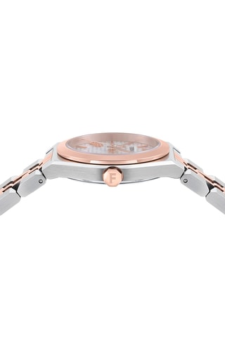 Doublé Roségoud Quartz Horloge