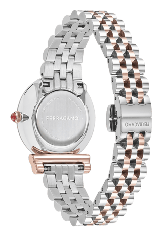 Roséverguld Metalen Quartz Horloge