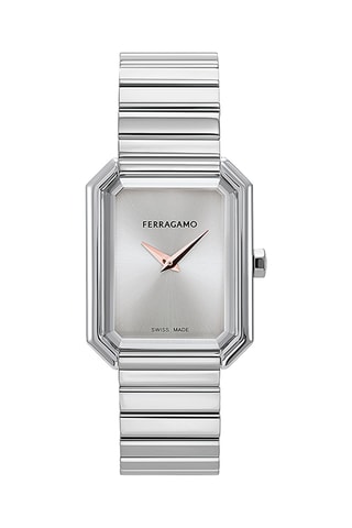 Stalen Quartz Horloge - Zilverkleurig