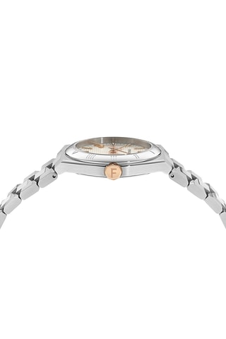 Stalen Quartz Horloge - Zilverkleurig
