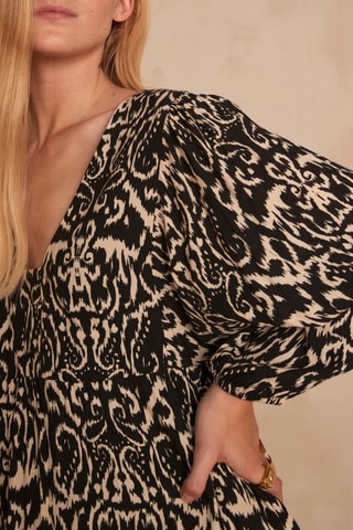 Vestido estilo patinadora Candy - Preto