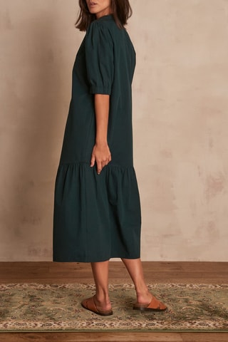 Vestido-camisa Gael - Verde