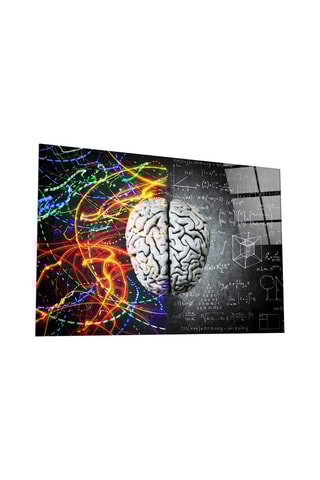 Tableau en verre trempé Brain 