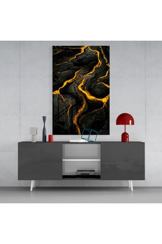 Tableau en verre trempé Slit 