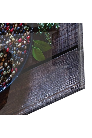 Tableau en verre trempé Epices