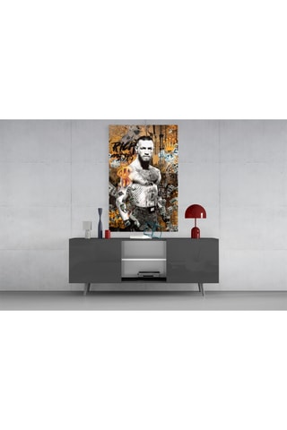 Tableau en verre trempé Conor McGregor 