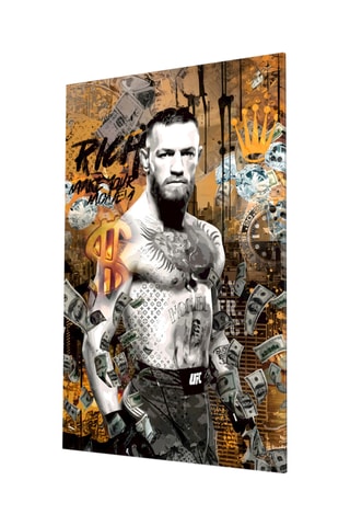 Tableau en verre trempé Conor McGregor 