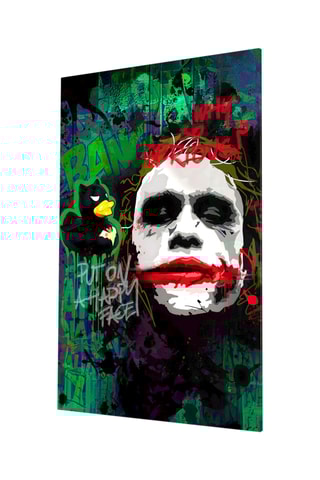 Tableau en verre trempé Joker 