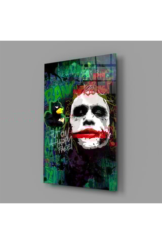 Tableau en verre trempé Joker 