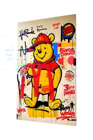 Tableau en verre trempé Honey of Brands 