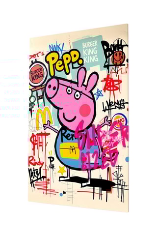 Tableau en verre trempé Urban Peppa 