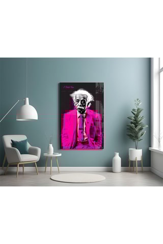 Tableau en verre trempé Albert Einstein 